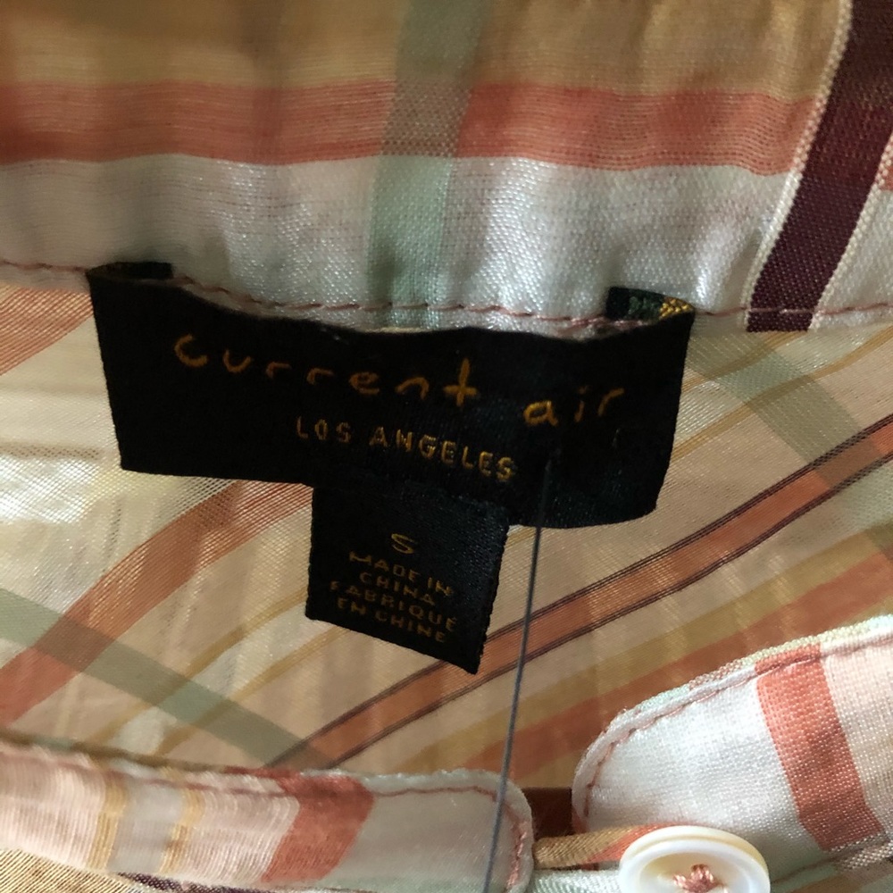 Anthropologie NWT Current Air Polly Ruffled Top✨ - Picture 6 of 10